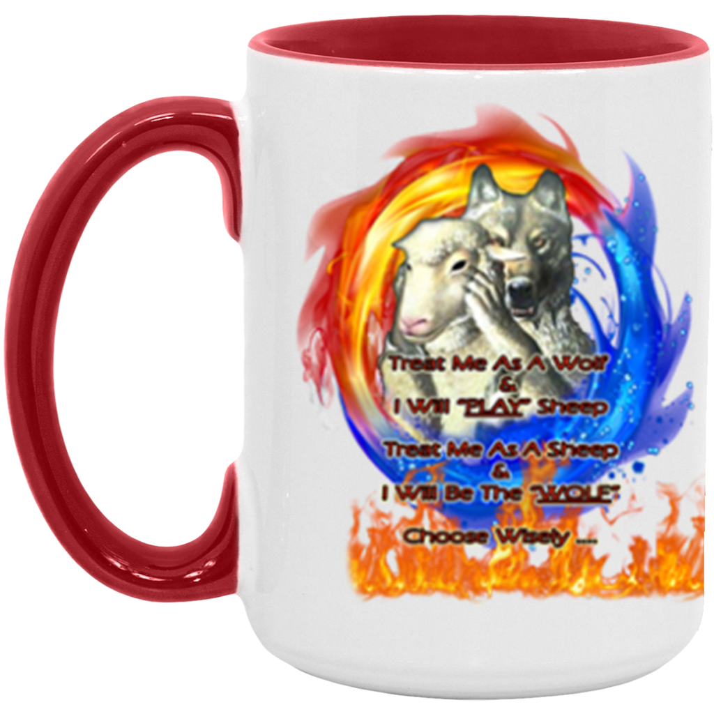 WOLF/SHEEP 15oz. Accent Mug